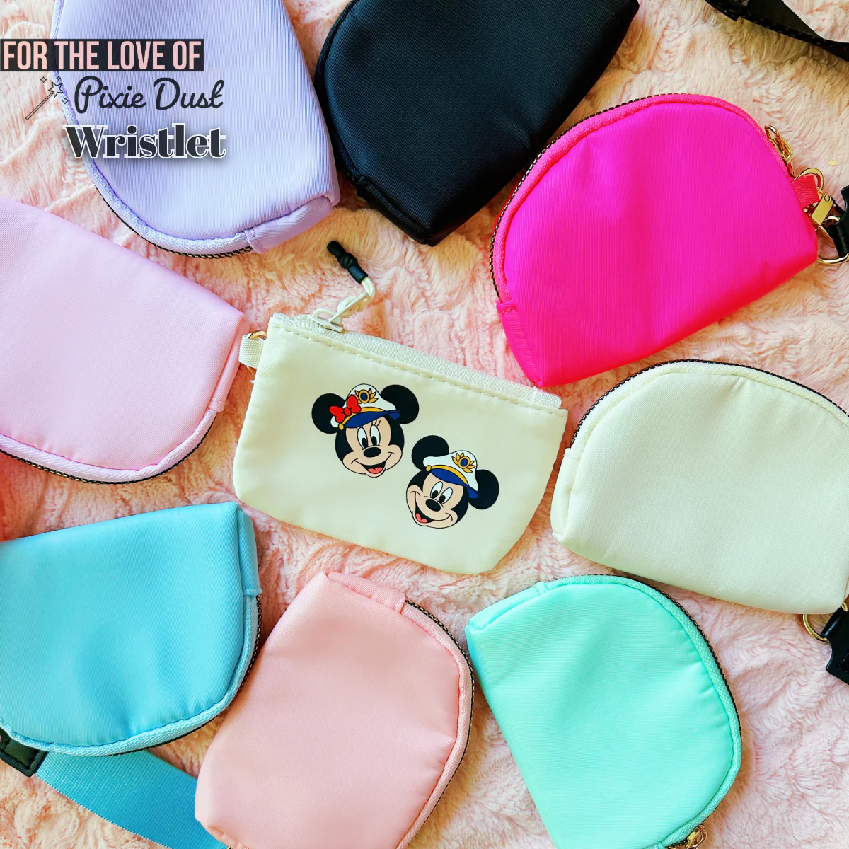 Cruise Inspired Dual Wristlets
