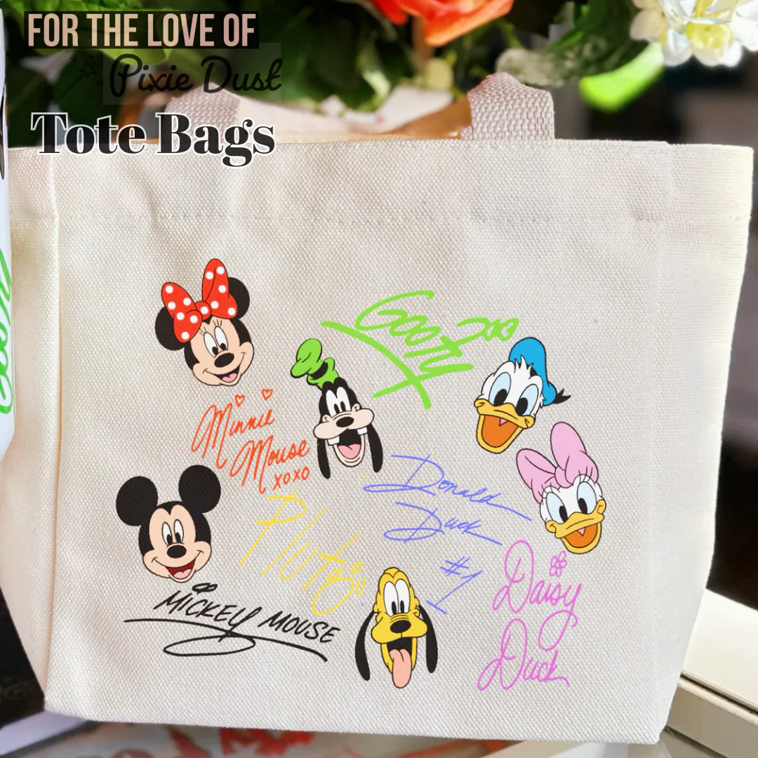 Sensational Six Autograph Mini Tote Bag