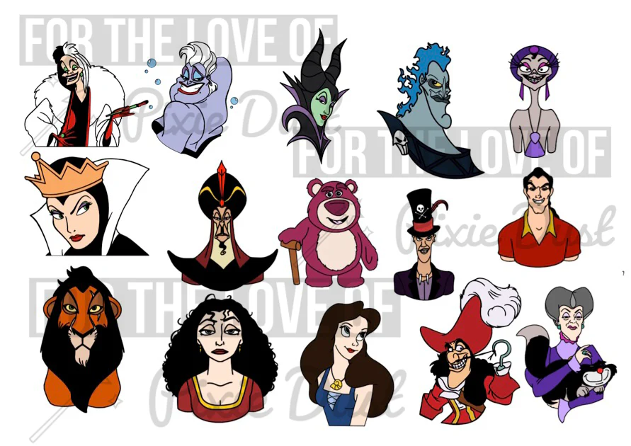 Villain Character Inspired on 40 oz Quencher Inspired Stainless Steel Tumbler - Image 2